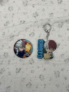 轟焦凍 アクリルキーホルダー バッジ セット - メルカリ