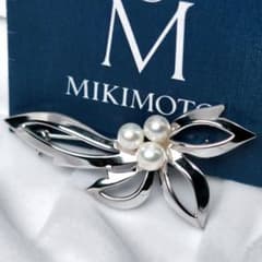 極美品 最高級】ミキモト ブローチ パール フォーマル 皇室御用達 正規
