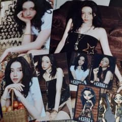 aespa Karina シーグリ セット トレカ ポスター - メルカリ