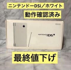 ニンテンドーDSi ホワイト 本体 箱、付属品付き／動作確認済み - メルカリ