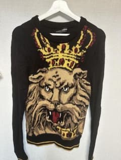 Dolce & Gabbana ライオンニットセーター サイズ46 - メルカリ