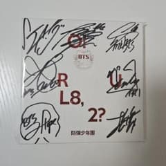 値下中！！！BTS 防弾少年団 (3名当選) サイン入りCD - メルカリ