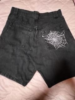 EARLskateboards デニム ショーツ S 黒 - メルカリ