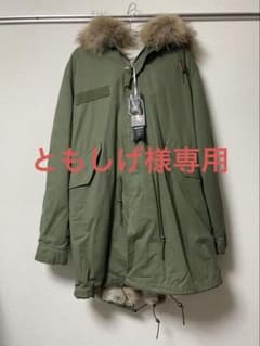 ともしげ様専用【JAZZEVA】フード付きモッズコート 2XL/オリーブ