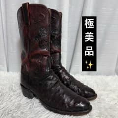 極美品⭐️ Lucchese ルケーシー ウエスタンブーツ エキゾチックレザー
