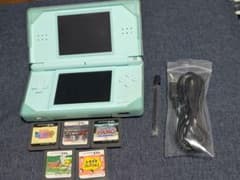 Nintendo DS Lite ライトブルー ソフト5点セット - メルカリ