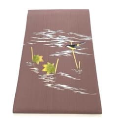 帯6536 ○高級 正絹 落款 作家物 塩瀬 名古屋仕立て 名古屋帯 - メルカリ