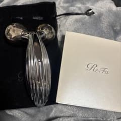 ReFa 美顔ローラー シルバー ポーチ付き - メルカリ