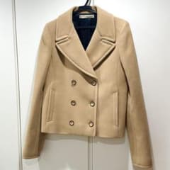 極美品 BALENCIAGA バレンシアガ ショートPコート キャメル 38 - メルカリ