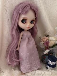 ブライス、アイシードール、アウトフィット スモーキーピンクロング丈