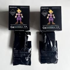 未開封】FF7 一番くじ G賞 クラウド&レッド13 ミニフィギュアセット
