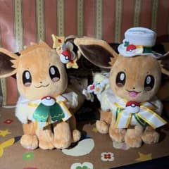 ポケパークカントー 限定ぬいぐるみ イーブイ ピカチュウ 4体セット