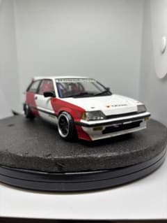 プラモデル完成品 タミヤ ホンダ 無限シビック ストリート戻し 環状線