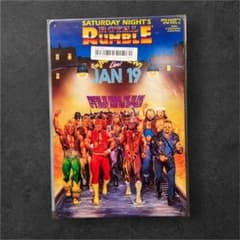 WWE☆ロイヤルランブル 1991☆ブリキ看板☆20×30センチ☆A4☆プロレス