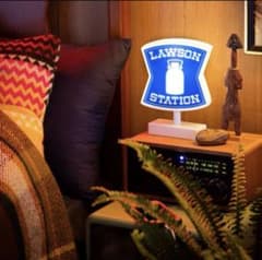 LAWSON OFFICIAL BOOK ローソンの看板そのまんまルームライト - メルカリ