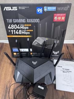 美品】ASUS TUF GAMING AX6000 無線LANルーター - メルカリ
