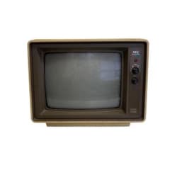 NEC 昭和レトロ カラーテレビ ブラウン管PC-8049K JC-1205DH - メルカリ