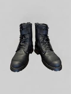 ALPHA INDUSTRIESの牛革バイカーブーツ 26cm 未使用 - メルカリ