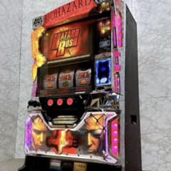 パチスロ実機 バイオハザード5 コイン不要機 無段階音量調整 名作 送料