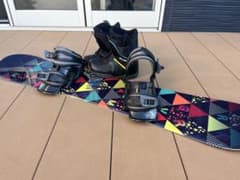 IGNIO×HEAD キッズスノーボード120cm ブーツ22〜23㎝ - メルカリ