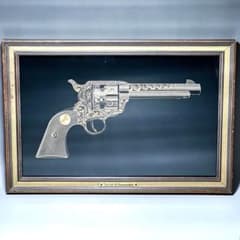 フランクリンミント コルト .45 ピースメーカー 純銀 純金 アート