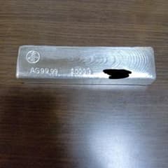 純銀 インゴット 1kg AG99.99% 【最安値】 - メルカリ