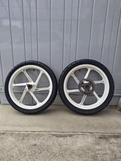 HONDA NS-1 純正ホイールセット フロントホイール リアホイール - メルカリ