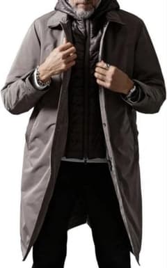 リッキー様専用【新品】WillLOUNGE フード着脱ステンカラーコート