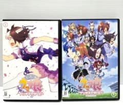 新品ケース収納】ウマ娘プリティーダービー レンタルDVD 1期＋2期 全10