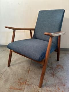 ハンス・J・ウェグナー チェア GE260 リプロダクト ネイビー - メルカリ