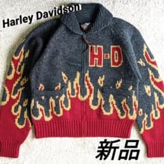 新品❣️ハーレーダビッドソン カウチンニット90s デッドストック