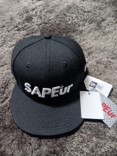 SAPEur サプール ニューエラ キャップ L/XL ごぶごぶ フェス 黒 - メルカリ