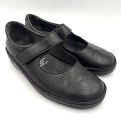 ストロバー strober メリージェーン コンフォートシューズ【24.5】黒