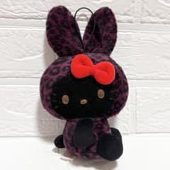激レア サンリオ ハローキティ バニーマスコット ヒョウ柄 アニマル