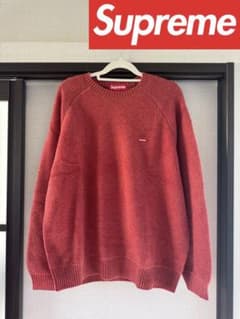 新品未使用】 Supreme 赤 フリース クルーネックセーター L SIZE