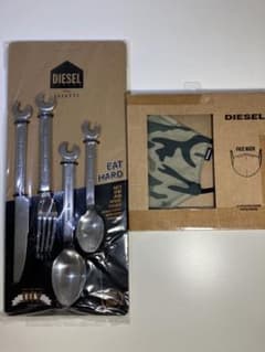 非売品 ノベルティ ディーゼル カトラリー スプーン フォーク スパナ