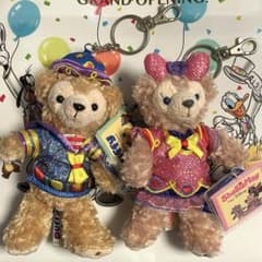 香港ディズニー☆10周年。ダッフィー♡シェリーメイฅ۶•ﻌ•キーホルダー