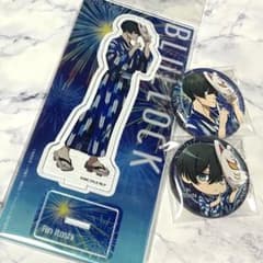 ブルーロック 糸師凛 アクリルスタンド 缶バッジ 浴衣 夏祭り 花火