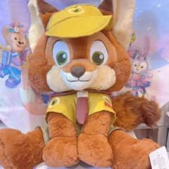 上海ディズニーランド ニックワイルド ぬいぐるみL 幼少期 ズートピア