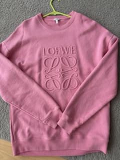 LOEWE ピンク スウェット トレーナー xs - メルカリ