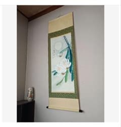 花鳥風月 掛け軸 ☘昭和天皇を魅了した花☘ 日本美術 - メルカリ