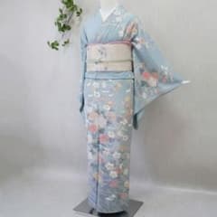 訪問着フルセット319卒業式 入学式 お宮参り【訪問着、袋帯、帯締め