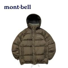 美品】mont-bell モンベル 90s ベーシック ダウンジャケット BR - メルカリ