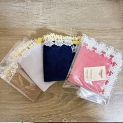 近沢レースハンカチ 4枚セット バク・折り鶴・アテニア - メルカリ