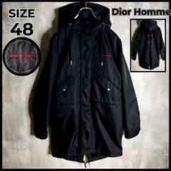 美品・クリス期】ディオールオム モッズコート サークルロゴ刺繍 48 L