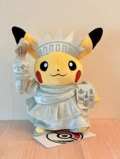ピカチュウ ぬいぐるみ 自由の女神 新品タグ付き ニューヨーク