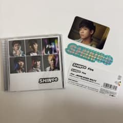 公式 SHINee ジョンヒョントレカ / ステッカー入り Fire CD - メルカリ