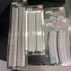 KATO HOゲージ、レール、ジオラマ24点セット - メルカリ