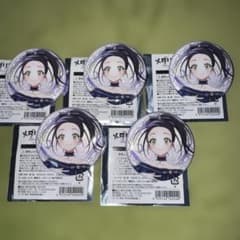 メダリスト 狼嵜光 グリッター缶バッジ ローソン限定 コラボ 5枚セット