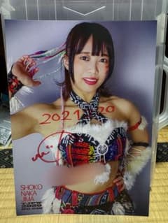 白川美奈 スターダム 直筆サイン付写真 | Shop at Mercari from Japan